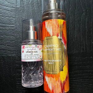 Bath & Body Works Perfume Mist Bundle - Gingham Gorgeous & Calypso Clementine